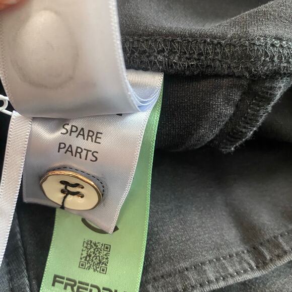 Freddy WRUP Denim Pants High Waisted Palazzo Flare Size Large Booty lift New - Picture 6 of 12